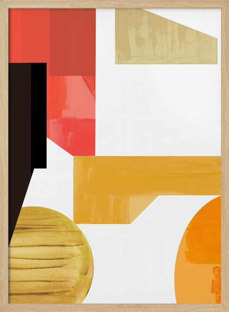 Geometric Warmth No3 | Poster