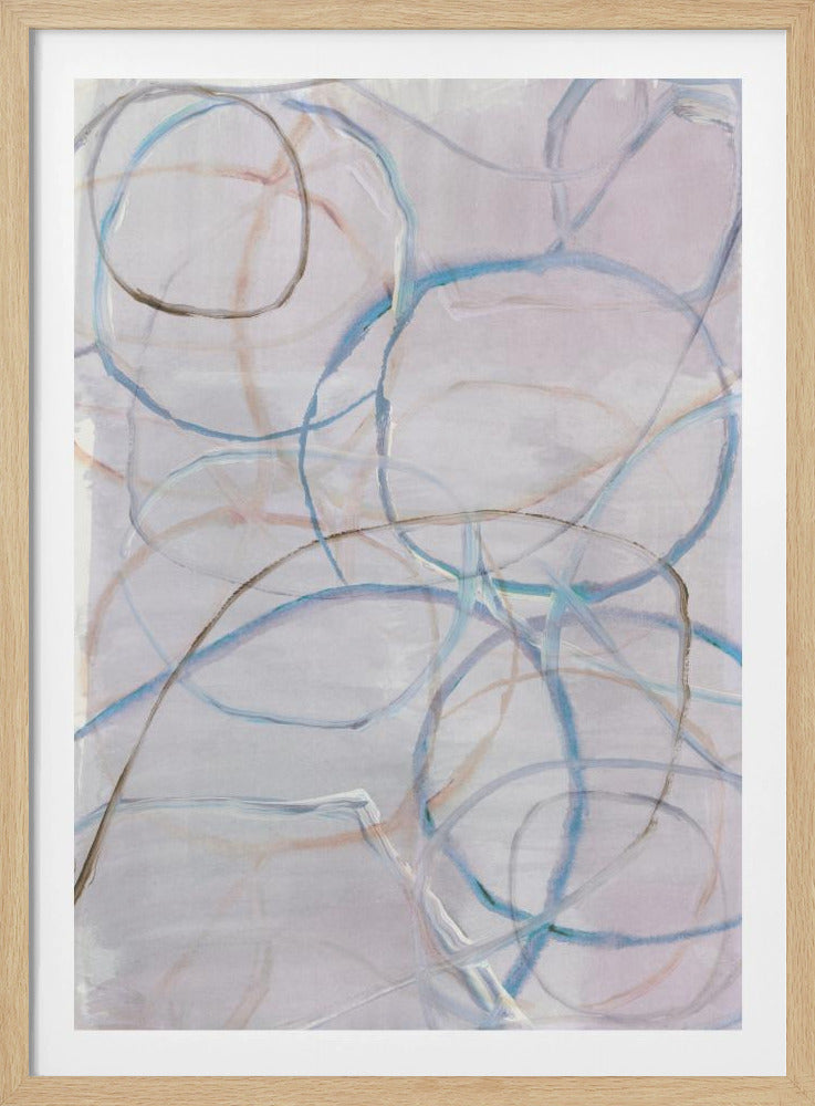 Muted Abstract Lines 3 | Poster