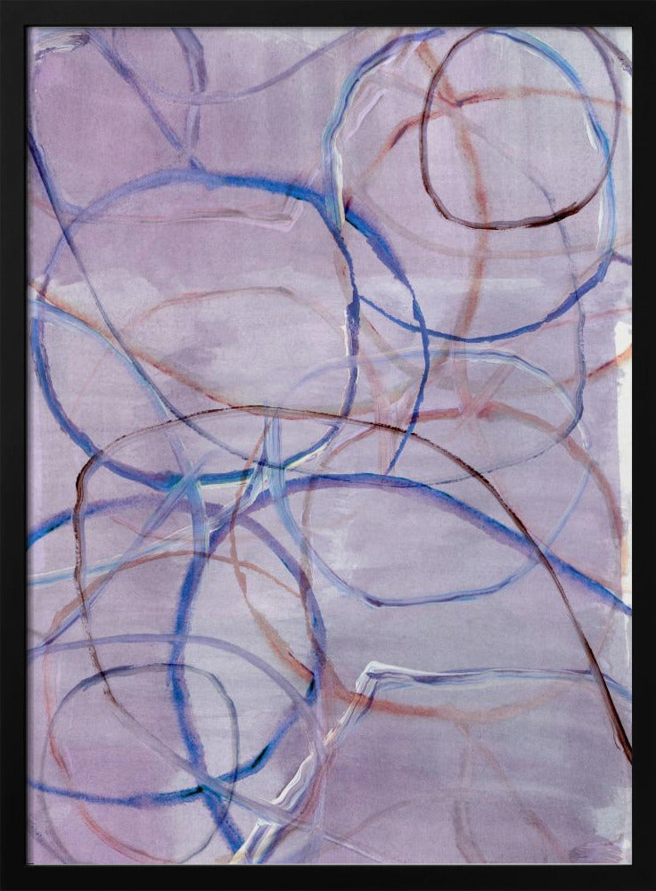 Muted Abstract Lines 4 | Poster