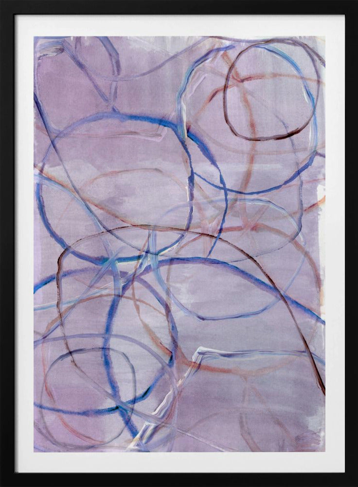 Muted Abstract Lines 4 | Poster