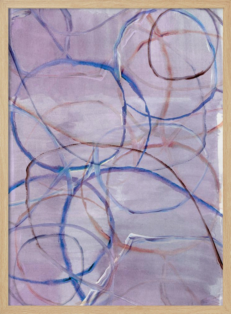 Muted Abstract Lines 4 | Poster