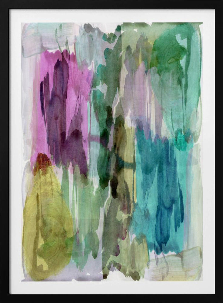 Aquarelle Organic Shapes 4 | Poster