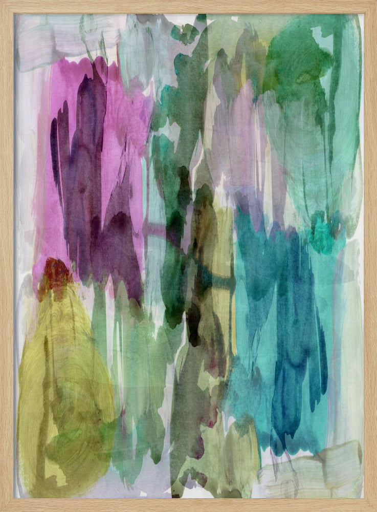 Aquarelle Organic Shapes 4 | Poster