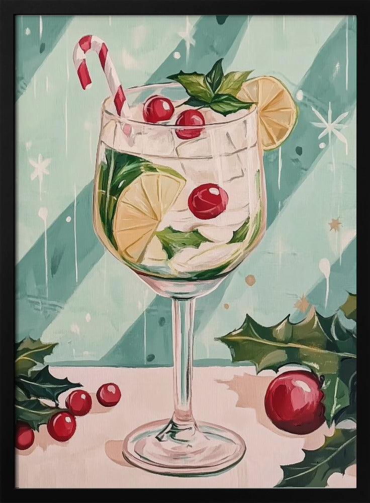 Christmas Mojito Cocktail | Poster