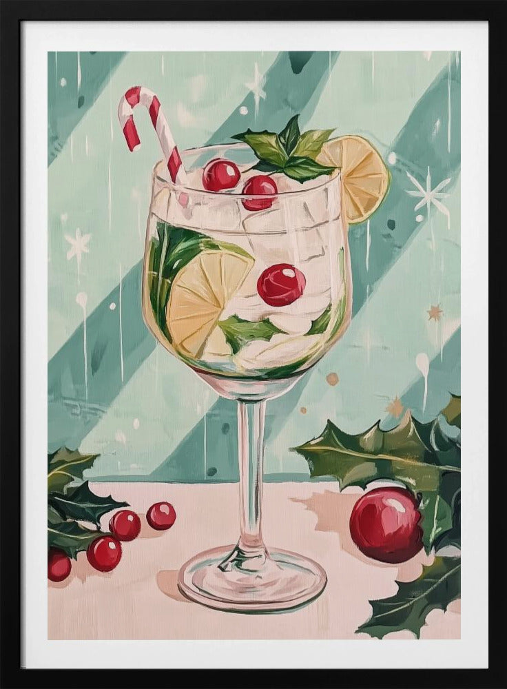 Christmas Mojito Cocktail | Poster