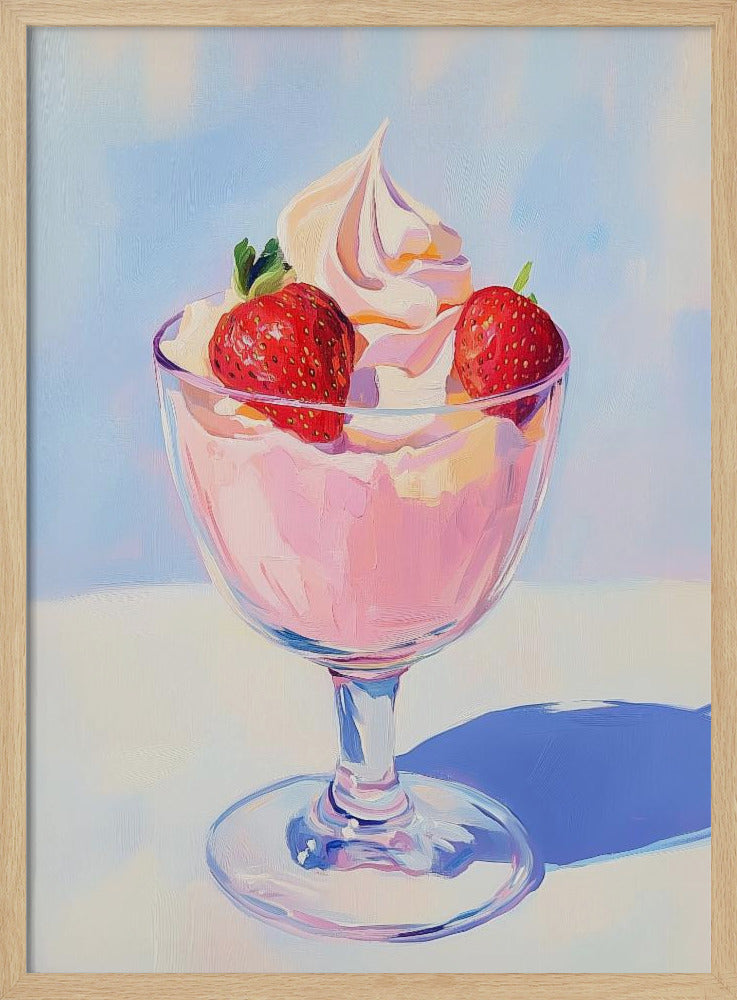 Strawberry Milk Shake | Poster