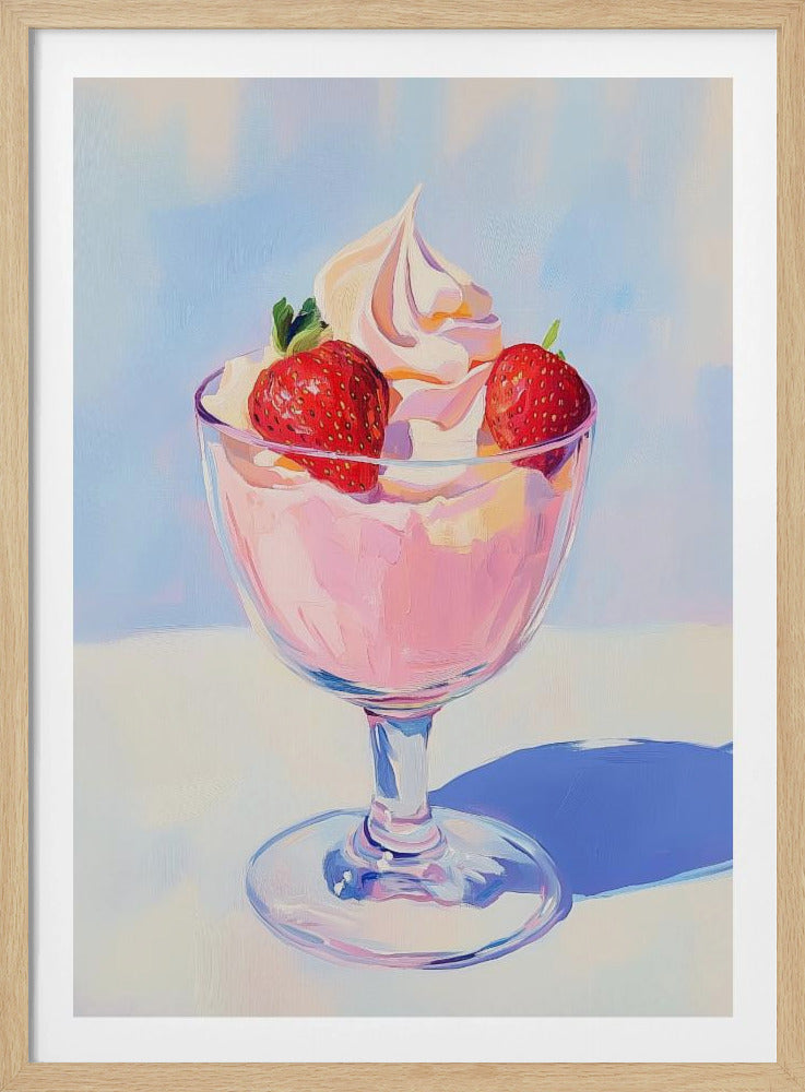 Strawberry Milk Shake | Poster