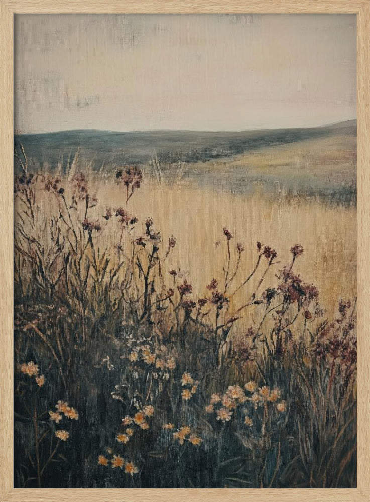 Landscape Wild Flower | Poster