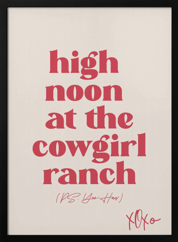 Cowgirl | Poster