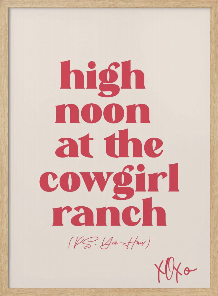 Cowgirl | Poster