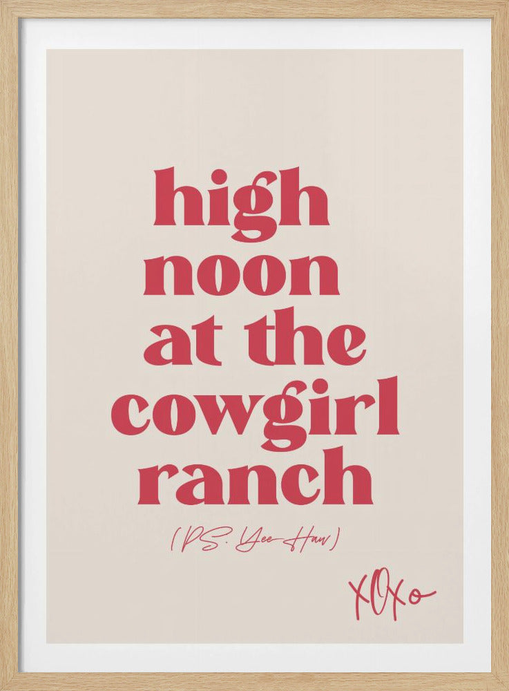 Cowgirl | Poster