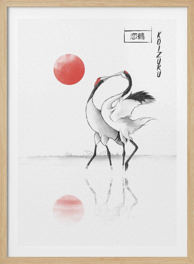 Love Cranes | Poster