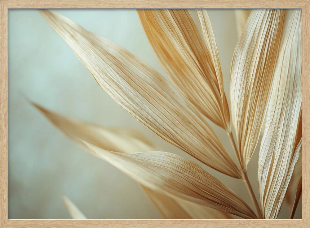 Golden Leaves Harmony | Poster