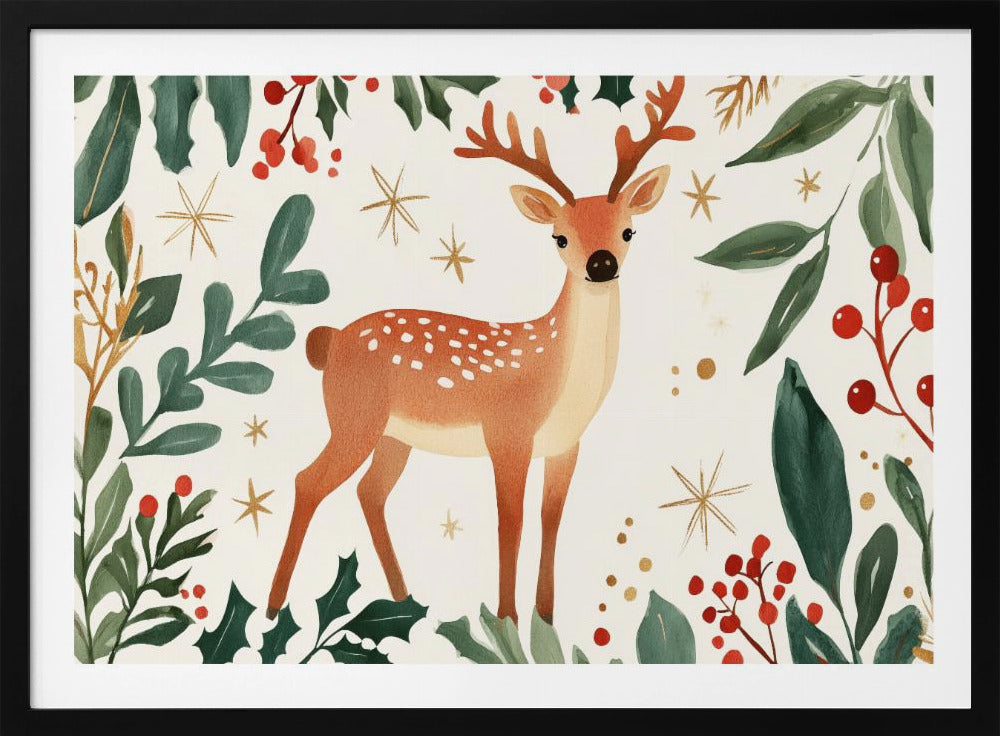 Enchanted Forest Deer | Poster