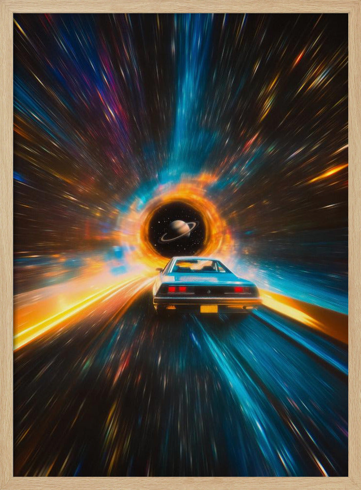 Cosmic Car Voyage | Poster