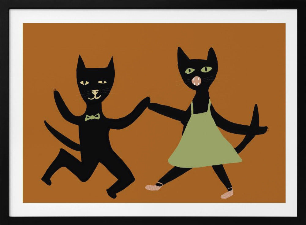 Dancing cats | Poster