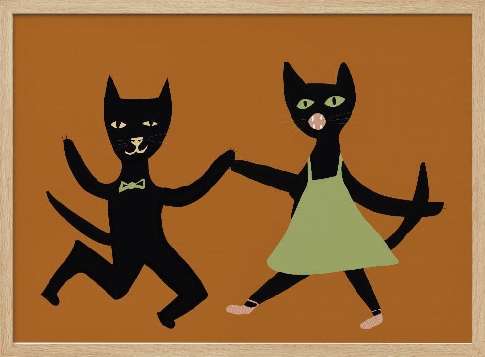 Dancing cats | Poster