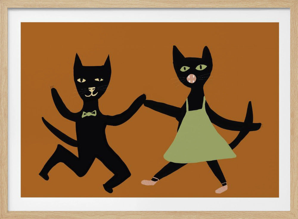 Dancing cats | Poster