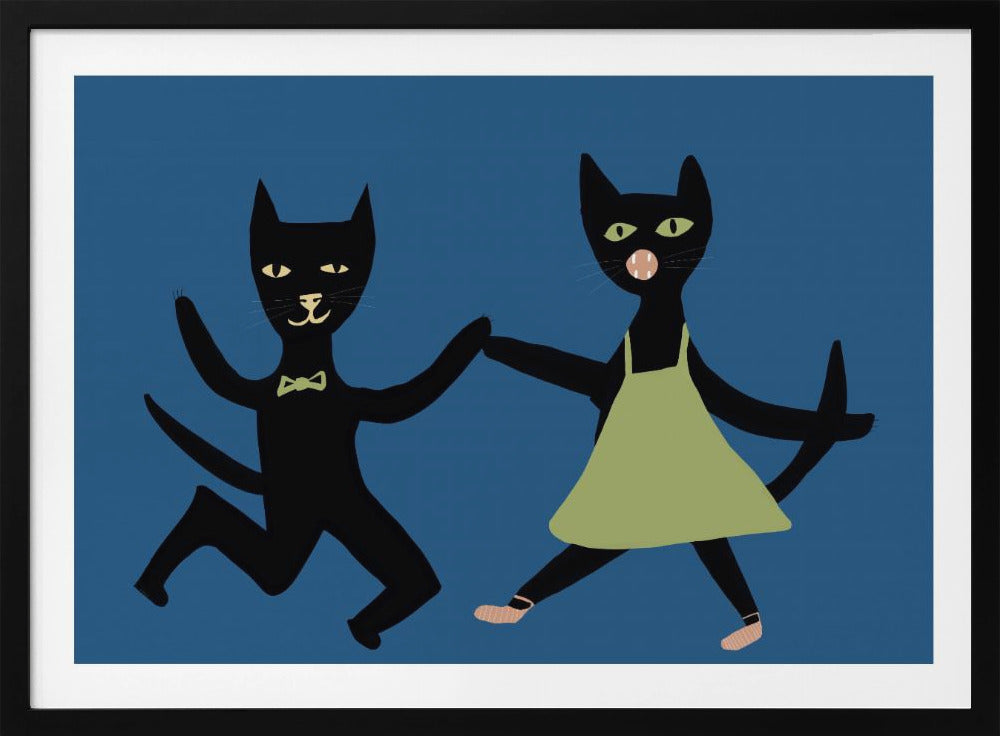 Dancing cats | Poster