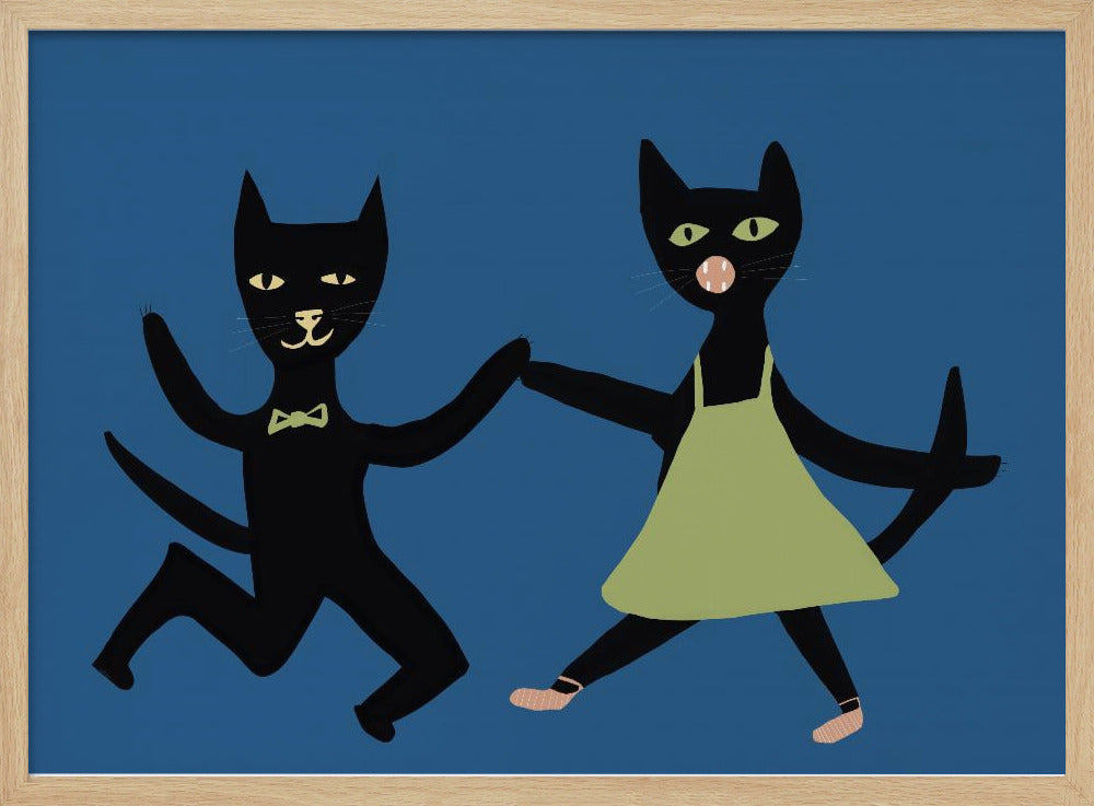 Dancing cats | Poster