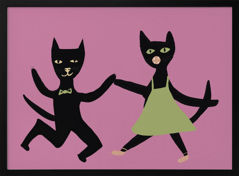 Dancing cats | Poster