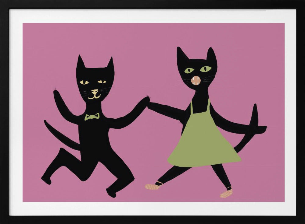 Dancing cats | Poster