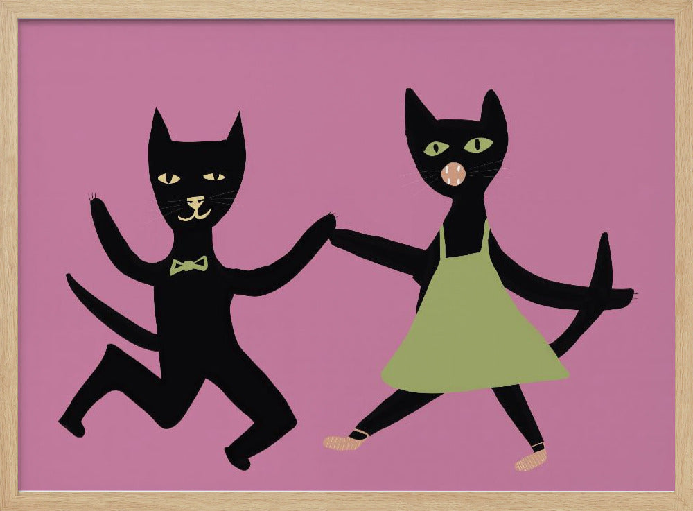 Dancing cats | Poster