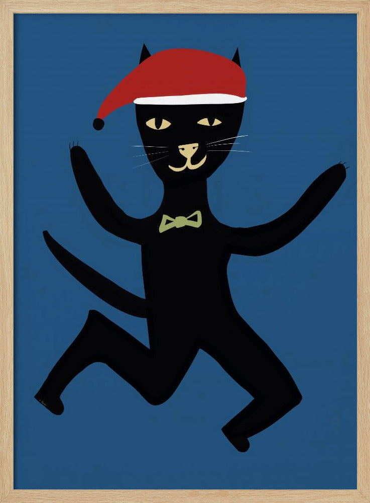 Xmas cat | Poster
