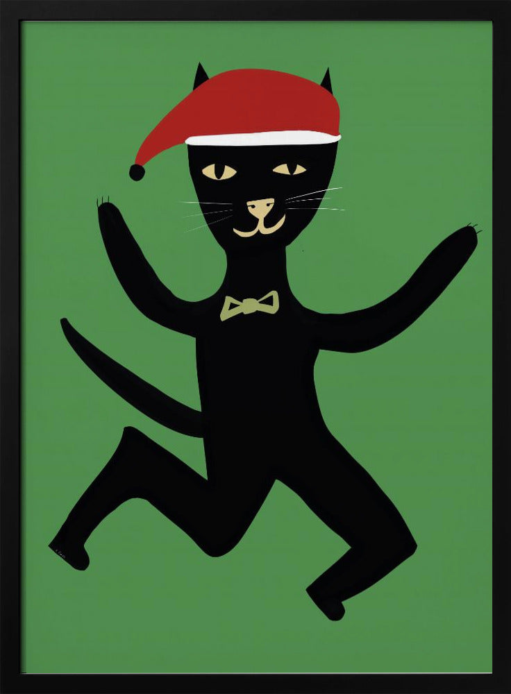 Xmas cat | Poster