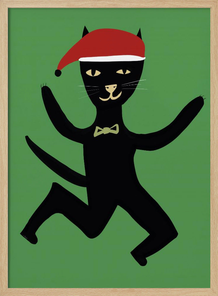 Xmas cat | Poster