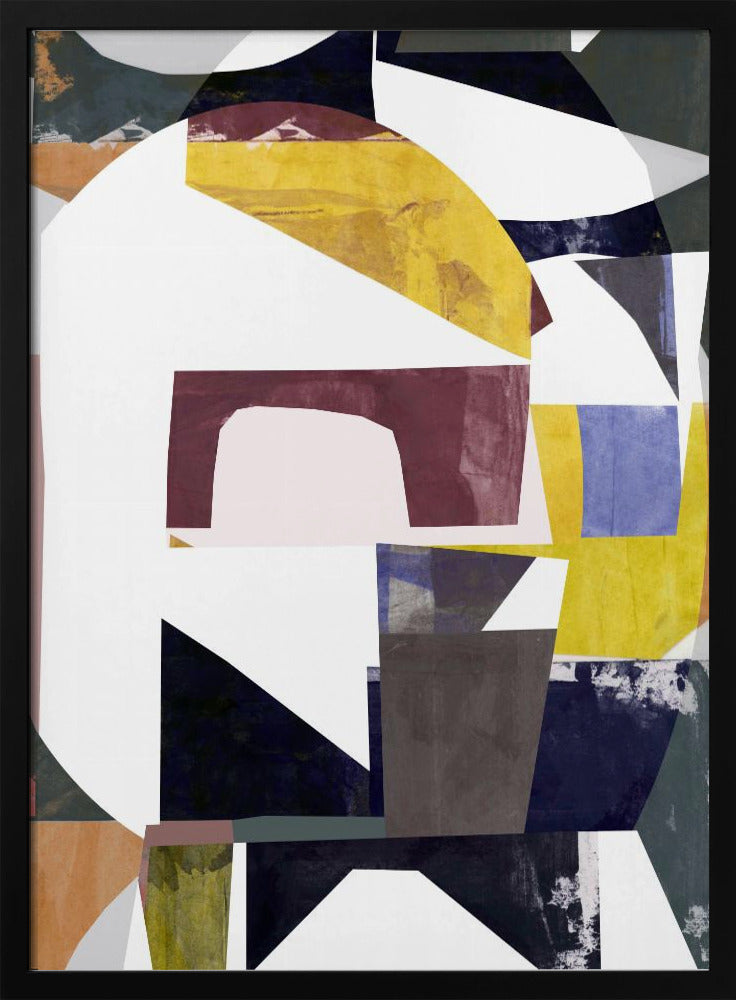 Abstract Cut Outs No 1 | Poster