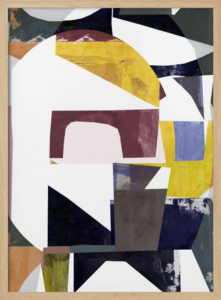 Abstract Cut Outs No 1 | Poster