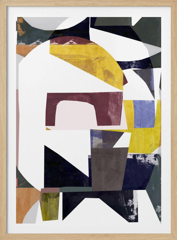 Abstract Cut Outs No 1 | Poster