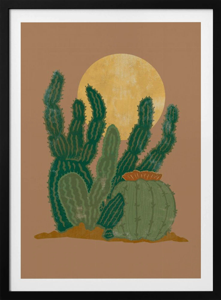 Modern Americana Cactus | Poster