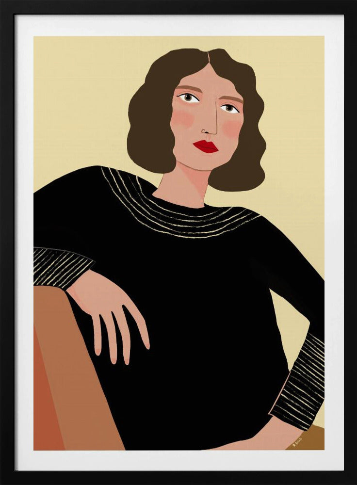 Woman relaxing | Poster