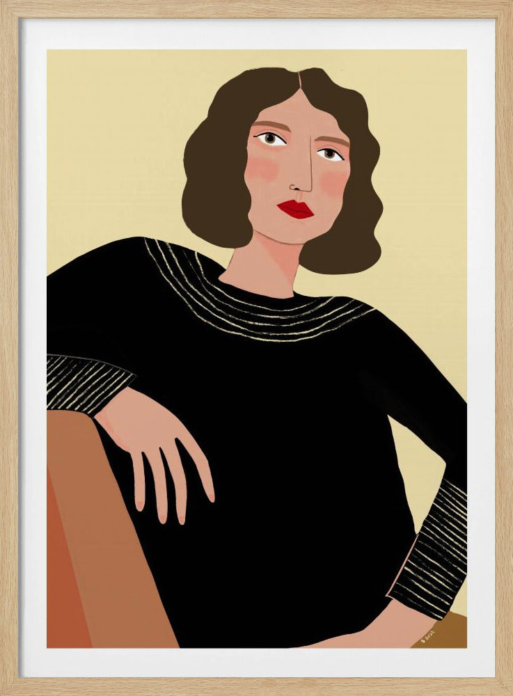 Woman relaxing | Poster