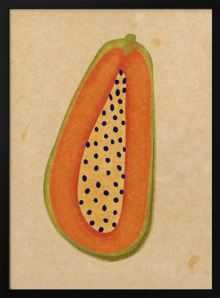 Simple papaya | Poster