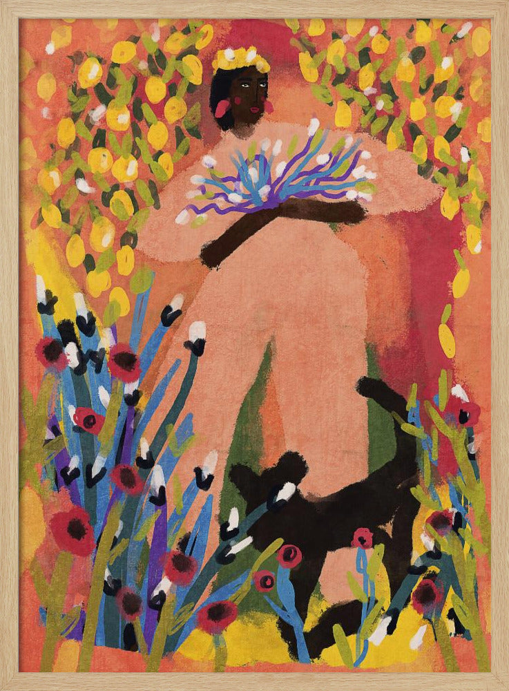 My lemon garden | Poster