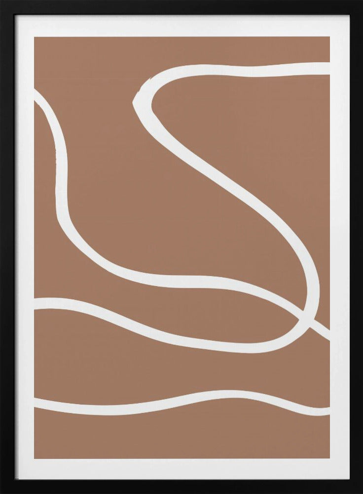 Abstract Mocha | Poster