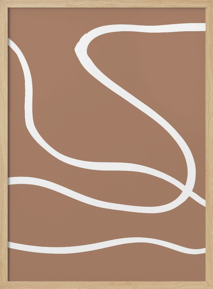 Abstract Mocha | Poster
