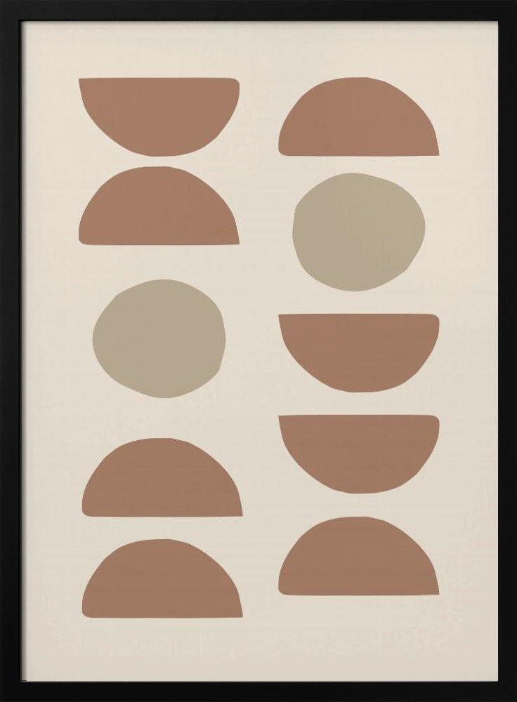 Shapes Mocha | Poster