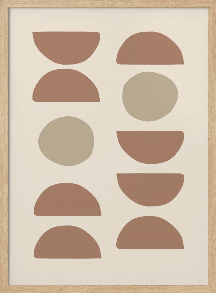 Shapes Mocha | Poster