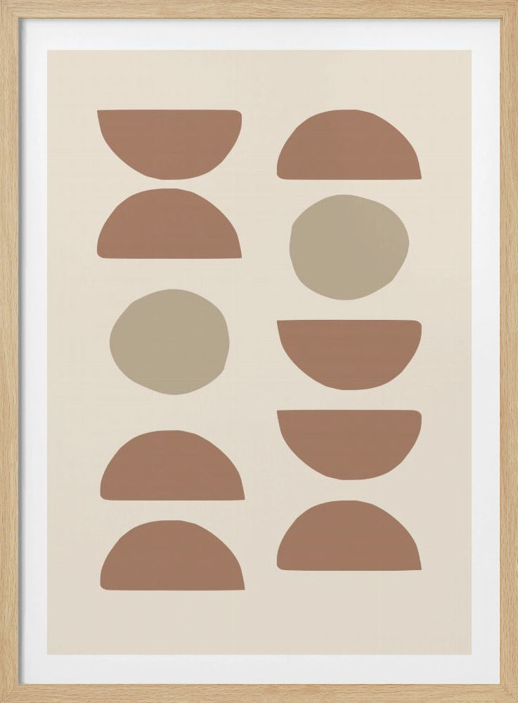 Shapes Mocha | Poster
