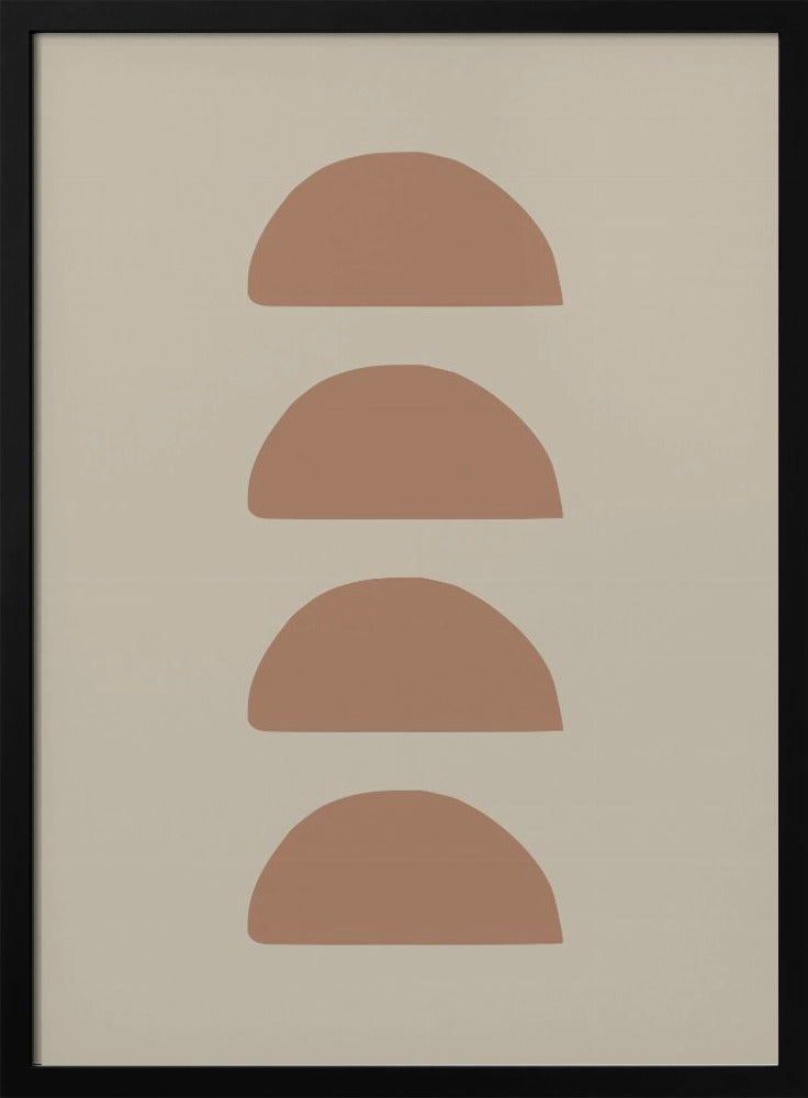 Geometric Mocha | Poster