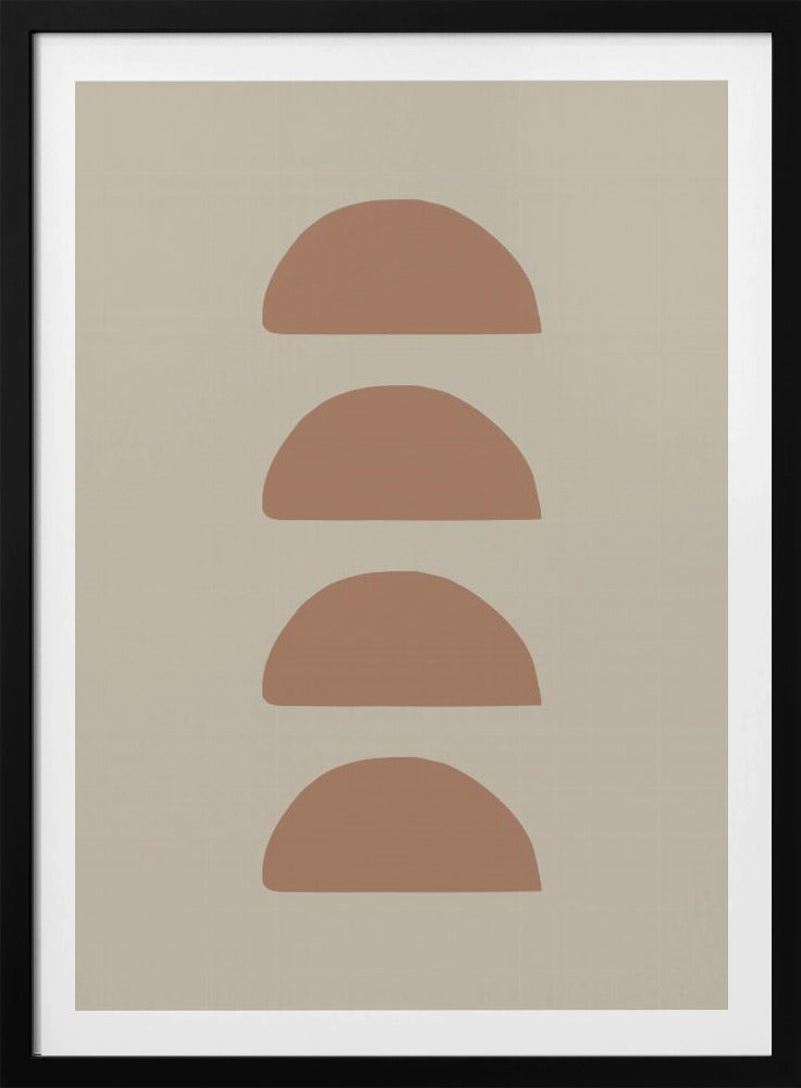 Geometric Mocha | Poster