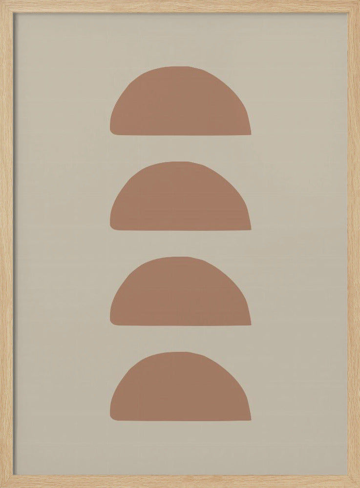 Geometric Mocha | Poster