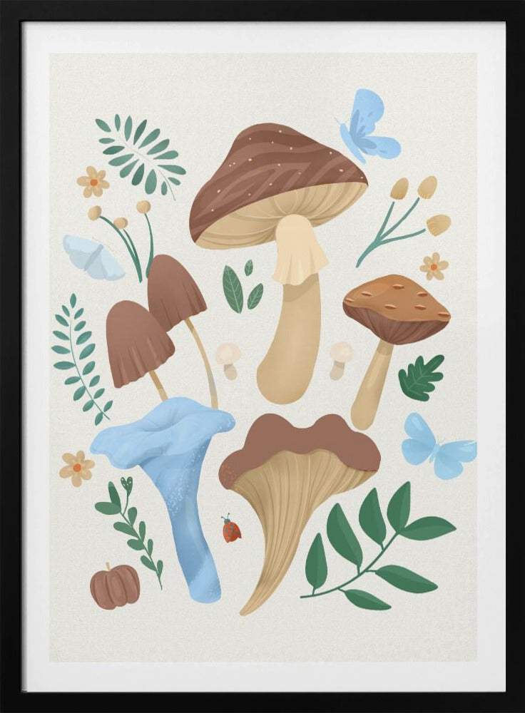 Mocha Fungi | Poster