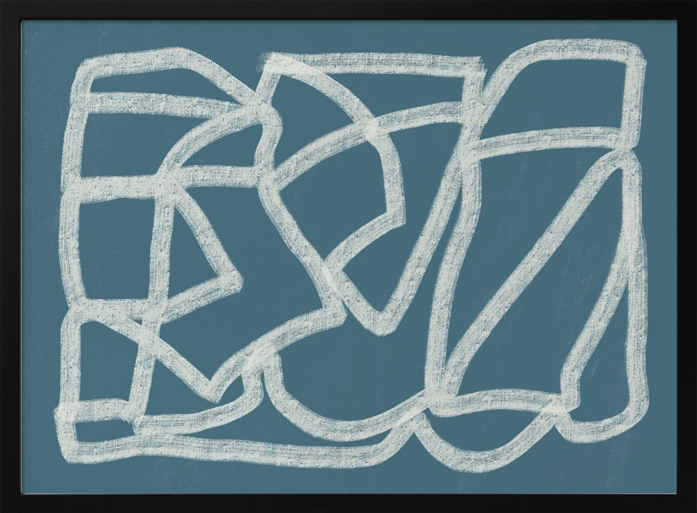 Blue abstract | Poster