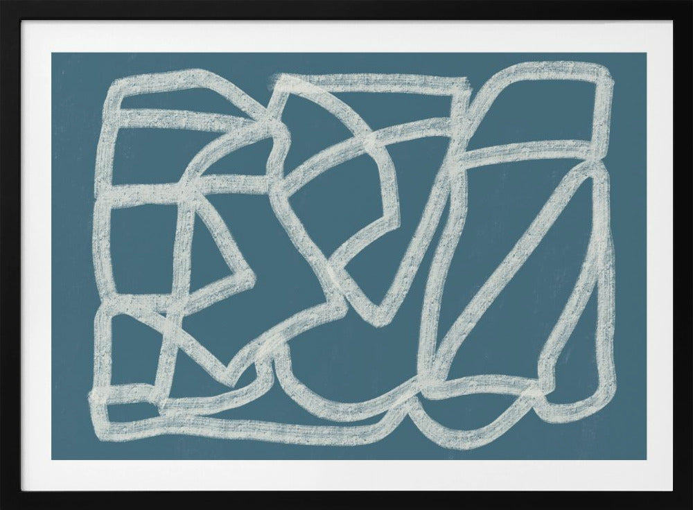 Blue abstract | Poster