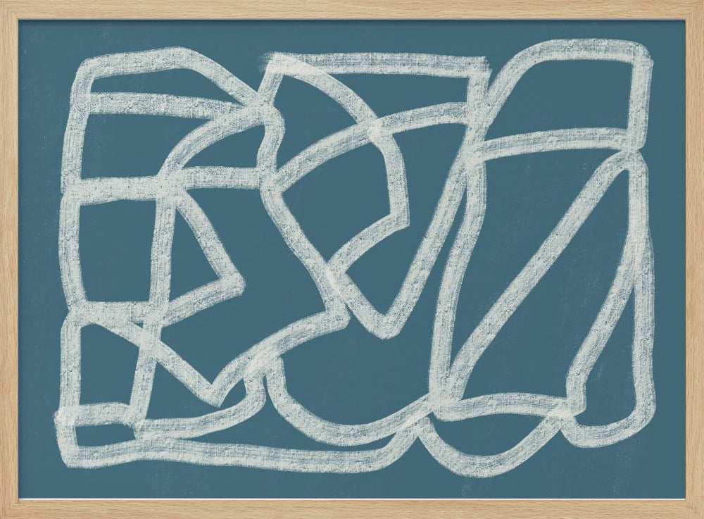 Blue abstract | Poster